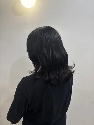 ミディアム ブリーチモデル募集中 星川まお𝜗𝜚のヘアスタイル