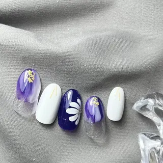 ネイル ⭐︎休業中の練習⭐︎ JNA認定講師髙橋のネイルデザイン