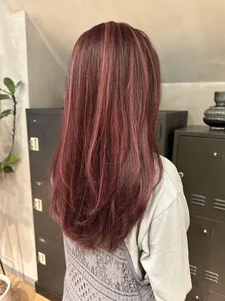 ロング カラー aina🐱 カラー/ストレートのヘアスタイル