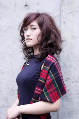 ミディアム カラー Shingo #パーマのヘアスタイル