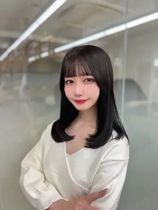 セミロング レイヤー/髪質改善 DAISUKEのヘアスタイル