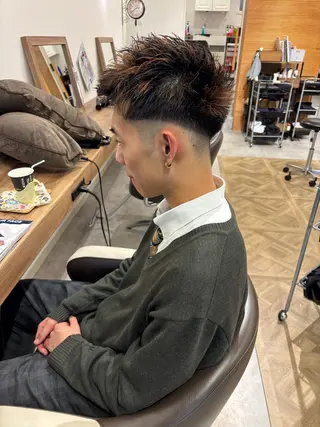 メンズ ARK from INFINI所属・メンズ特化 DAICHIのヘアスタイル