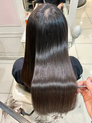 ロング 高橋 佑のヘアスタイル