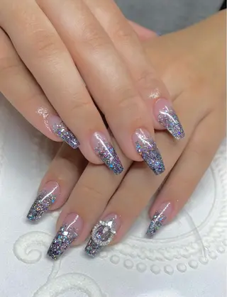 ミディアム ネイル lune nail_2017のその他イメージ