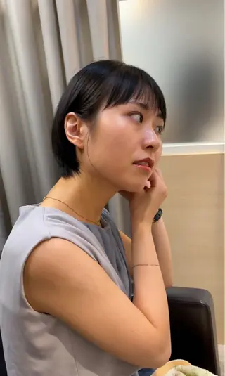 ショート カラー 表参道【髪質改善】 宮嶋勇太のヘアスタイル