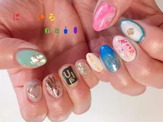 ネイル にじいろ nailのネイルデザイン