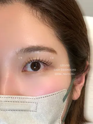 マツエク・マツパ Natsuki 土曜はヘアのみのマツエク・マツパデザイン