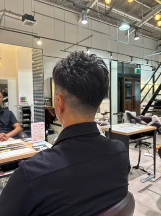 メンズ GRANDEUR/似 合わせ/ケラスターゼのヘアスタイル