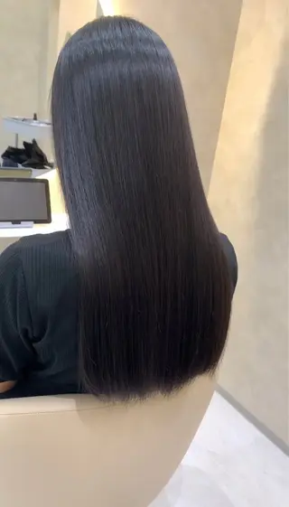 ロング 美髪矯正 吉岡柊斗のヘアスタイル