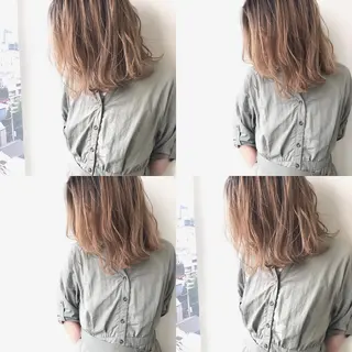 ミディアム 小澤大輔 YOLO hairのヘアスタイル