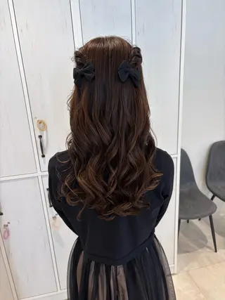 ロング ヘアアレンジ 🌟当日予約OK🌟 西野楓加のヘアスタイル