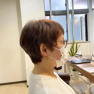 ショート SOL .✂︎ 松永李帆のヘアスタイル