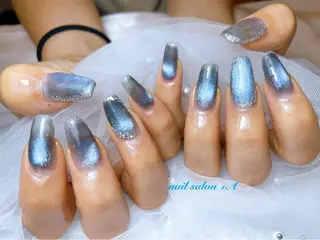 セミロング nail salon +A所属・Nail Salon +Aのネイルデザイン