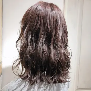 ミディアム カラー レイヤー×髪質改善 マネージャー安藤光司のヘアスタイル