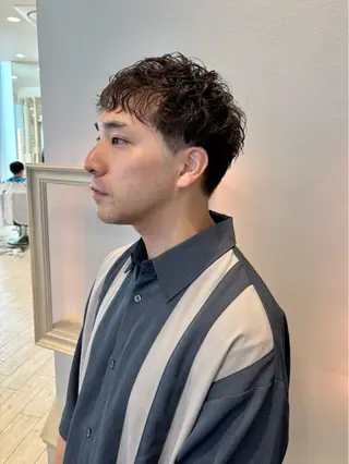 パーマ メンズ サソウ ユリエ🥥のヘアスタイル