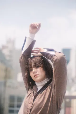 セミロング カラー 韓国ヘア ♡tomimaのヘアスタイル