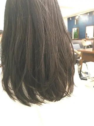 ミディアム セミロング ロング Fill @のヘアスタイル