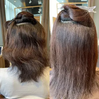 ミディアム 六本木縮毛矯正/髪質 改善/LOANA鈴木のヘアスタイル