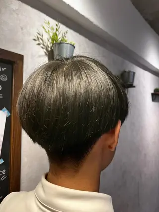 ショート メンズ Hair   relaxation drop大森所属・佐藤槙哉 サトウシンヤのヘアスタイル