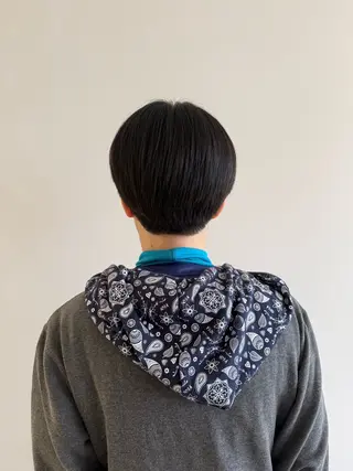 ショート 原田 彩希のヘアスタイル