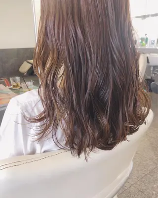 セミロング パーマ 河合秀明/ショート /ボブ/レイヤーのヘアスタイル