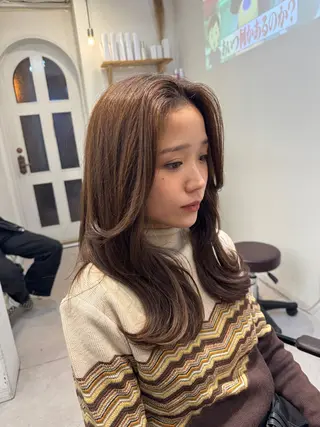 セミロング カラー Dxxxx III所属・女性目線の大人 メンズ*Ayakaのヘアスタイル