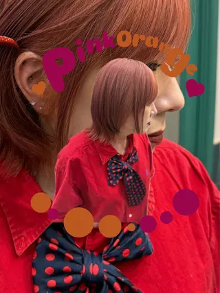 カラー 松岡 茉和のヘアスタイル