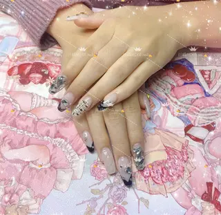ロング 💜MIYA nail川崎店のネイルデザイン