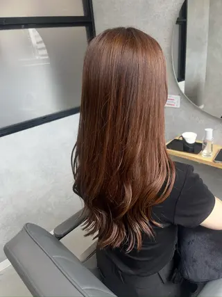 ロング カラー saya kaのヘアスタイル