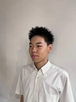 ショート メンズ 戸井 悠斗のヘアスタイル