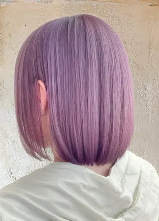 ショート カラー 縮毛矯正専門店店長 佐々木動画モデル募集のヘアスタイル