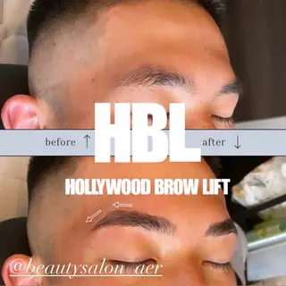 メンズ アイブロウ デコパーツが得意♪ ネイル/眉毛/エステの眉毛・アイブロウイメージ