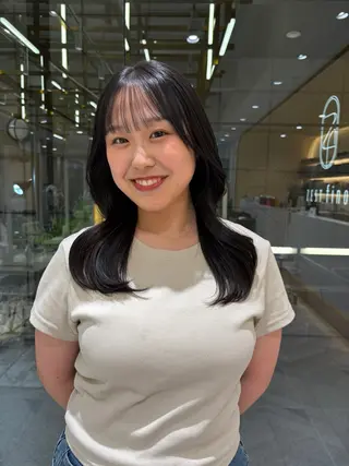 ロング カラー 🦋sana🦋 似合わせカット✁のヘアスタイル