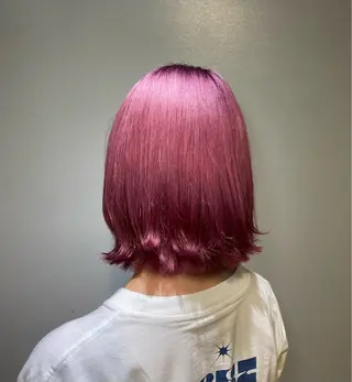 セミロング カラー メンズカット/パーマ 艶カラーTAIGA︎のヘアスタイル