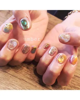 ネイル umber 三茶1分のネイルデザイン