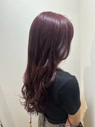 カラー 中田 渚のヘアスタイル