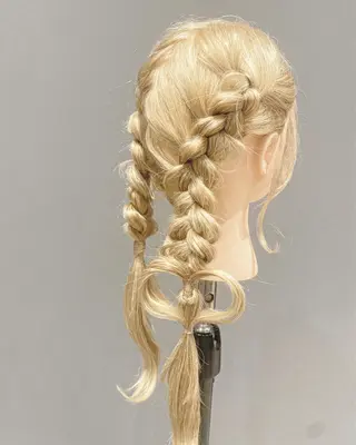 カラー パーマ ヘアアレンジ 加藤 愛実のヘアスタイル