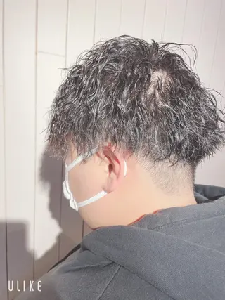 ショート パーマ メンズ ❣️モードケイズ塚口 和田一将のヘアスタイル