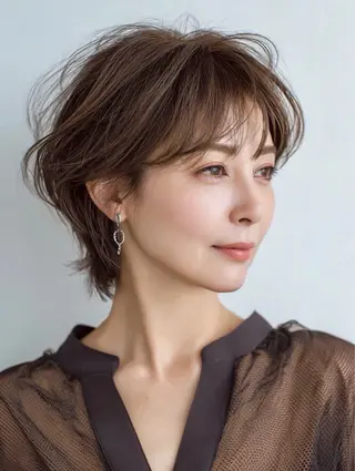 ショート カラー kanna カンナのヘアスタイル