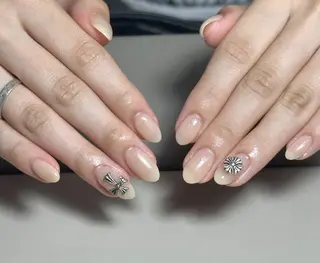 ネイル By moonネイル 🌷ワンホン/韓国風のネイルデザイン