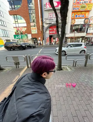 カラー メンズ 🖤sumire🖤 men'sアイブロウのヘアスタイル