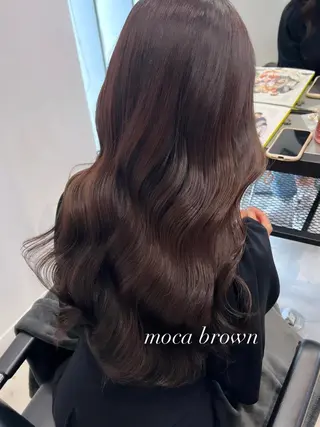 セミロング カラー ヘアアレンジ GAME 天神所属・レイヤーカット指名 No.1💖マユカのヘアスタイル