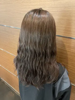 セミロング パーマ TIECHEL所属・Yoshida Yuriのヘアスタイル