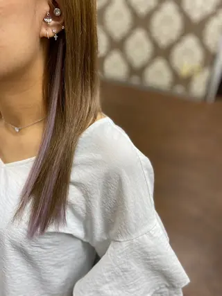 カラー masa ディレクターのヘアスタイル