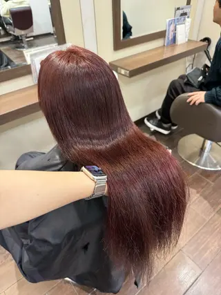 ロング カラー designcolo r/似合わせNOKAのヘアスタイル