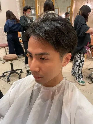 メンズ 田中 秋水のヘアスタイル