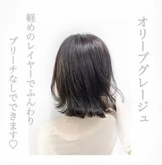 ミディアム 【美容室が苦手な方 専問美容室】MIHOのヘアスタイル