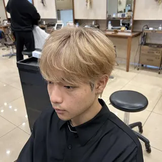 ショート カラー mare宇部高前店 /スタッフモデルのヘアスタイル