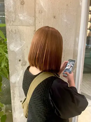 ミディアム BUSH所属・BUSH なかじませりなのヘアスタイル