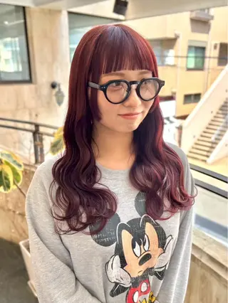 ロング ぷつっと/レイヤー MANAMI🪿🤍のヘアスタイル